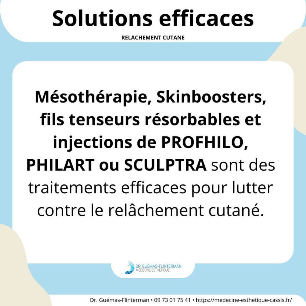 solution relachement cutane